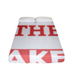 Kiss The Baker Fitted Sheet (full/ Double Size) by BakersandArtists