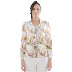 Pastel Roses Antique Vintage Wind Breaker (women) by Celenk