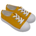 Texture Background Pattern Kids  Low Top Canvas Sneakers View3