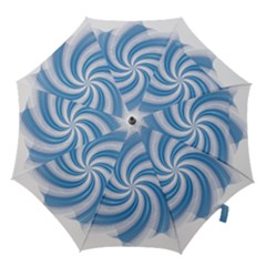 Prismatic Hole Blue Hook Handle Umbrellas (large)