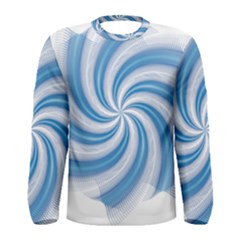 Prismatic Hole Blue Men s Long Sleeve Tee by Mariart