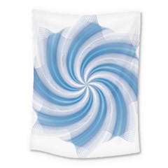 Prismatic Hole Blue Medium Tapestry by Mariart