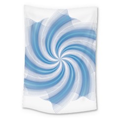 Prismatic Hole Blue Large Tapestry by Mariart