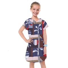 Surface Tree Polka Dots Kids  Drop Waist Dress