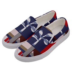 Surface Tree Polka Dots Men s Canvas Slip Ons