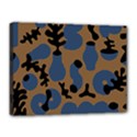 Superfiction Object Blue Black Brown Pattern Canvas 16  x 12  View1