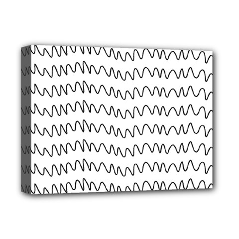 Tattoos Transparent Tumblr Overlays Wave Waves Black Chevron Deluxe Canvas 16  X 12   by Mariart