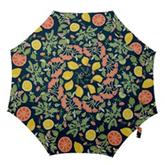 Summer Fruite Orange Lemmon Tomato Hook Handle Umbrellas (medium)