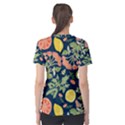 Summer Fruite Orange Lemmon Tomato Women s Cotton Tee View2