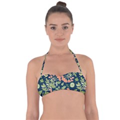 Summer Fruite Orange Lemmon Tomato Halter Bandeau Bikini Top