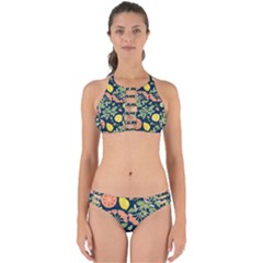 Summer Fruite Orange Lemmon Tomato Perfectly Cut Out Bikini Set