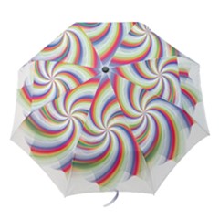 Prismatic Hole Rainbow Folding Umbrellas by Mariart