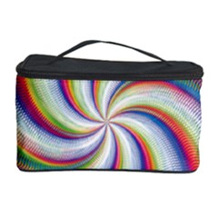 Prismatic Hole Rainbow Cosmetic Storage Case