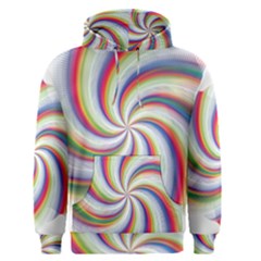 Prismatic Hole Rainbow Men s Pullover Hoodie by Mariart