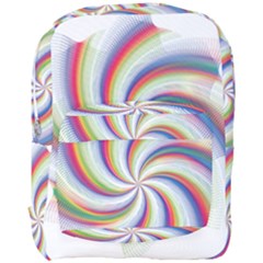 Prismatic Hole Rainbow Full Print Backpack by Mariart