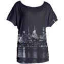 New York Skyline Women s Oversized Tee View1