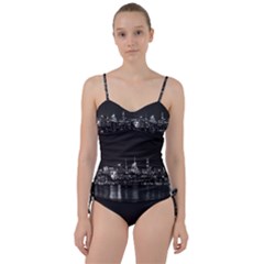 New York Skyline Sweetheart Tankini Set