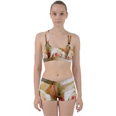 Roses Vintage Playful Romantic Women s Sports Set