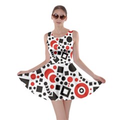 Square Objects Future Modern Skater Dress by Celenk