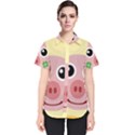 Luck Lucky Pig Pig Lucky Charm Women s Short Sleeve Shirt View1