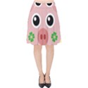 Luck Lucky Pig Pig Lucky Charm Velvet High Waist Skirt View1