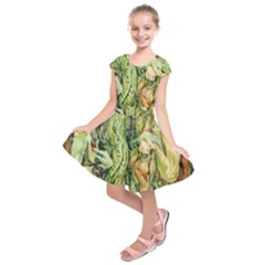 Chung Chao Yi Automatic Drawing Kids  Short Sleeve Dress