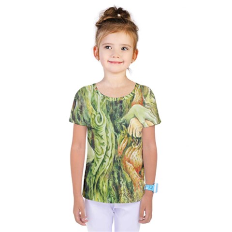 Chung Chao Yi Automatic Drawing Kids  One Piece Tee by Celenk