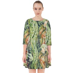 Chung Chao Yi Automatic Drawing Smock Dress by Celenk