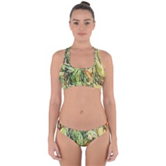 Chung Chao Yi Automatic Drawing Cross Back Hipster Bikini Set