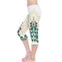 Christmas Tree Present House Star Capri Leggings  View3