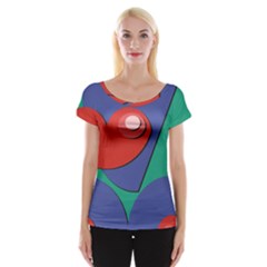 Clipart Portrait Illustration Cap Sleeve Tops