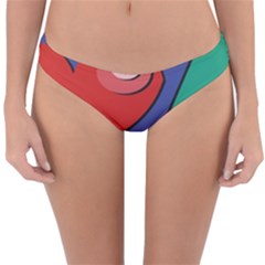 Clipart Portrait Illustration Reversible Hipster Bikini Bottoms