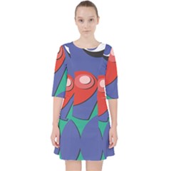 Clipart Portrait Illustration Pocket Dress by Celenk