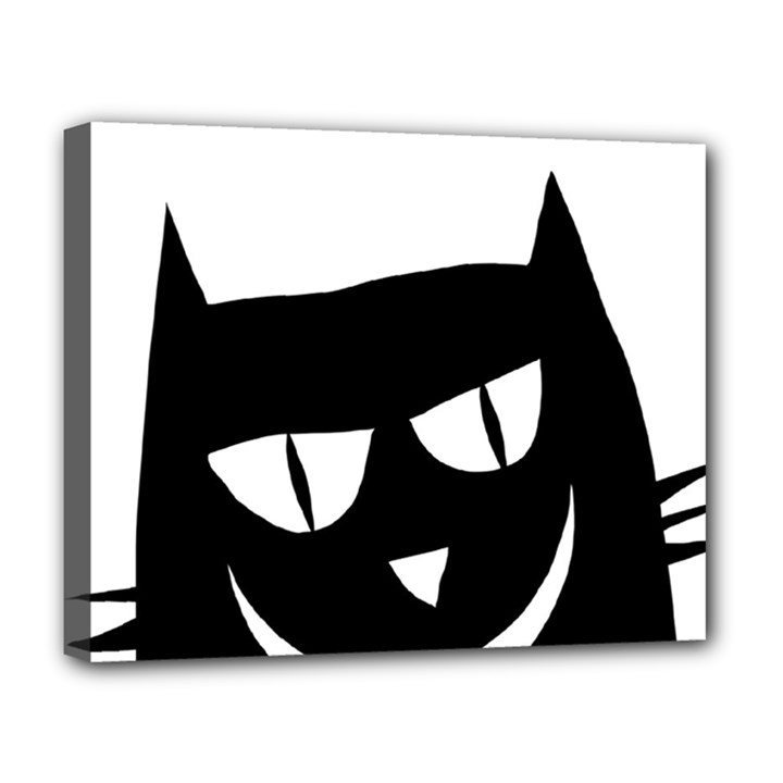 Cat Vector Clipart Figure Animals Deluxe Canvas 20  x 16  