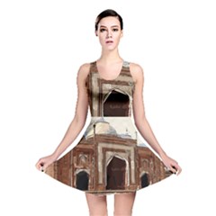 Agra Taj Mahal India Palace Reversible Skater Dress by Celenk