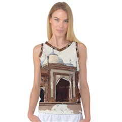 Agra Taj Mahal India Palace Women s Basketball Tank Top by Celenk