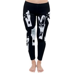 Kiss Band Logo Classic Winter Leggings by Celenk