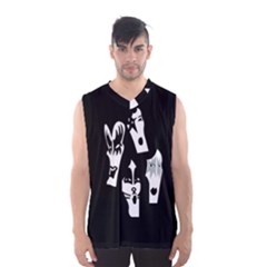 Kiss Band Logo Men s Basketball Tank Top by Celenk