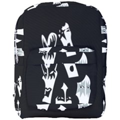 Kiss Band Logo Full Print Backpack by Celenk