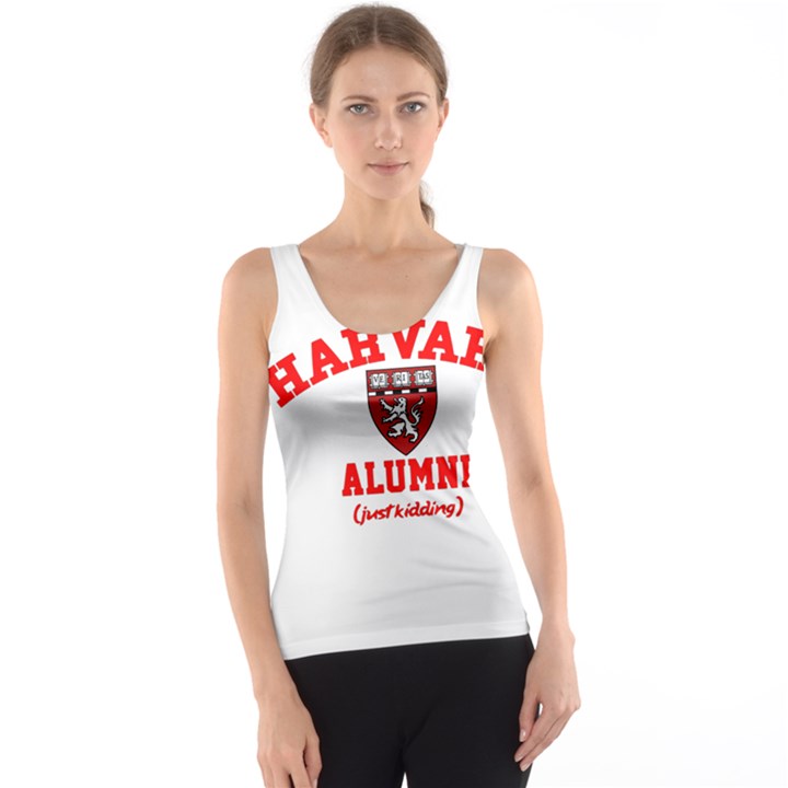 Harvard Alumni Just Kidding Tank Top