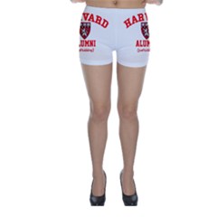 Harvard Alumni Just Kidding Skinny Shorts by Celenk