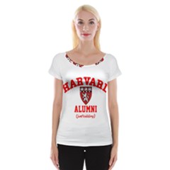 Harvard Alumni Just Kidding Cap Sleeve Tops