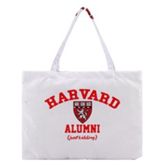 Harvard Alumni Just Kidding Medium Tote Bag by Celenk