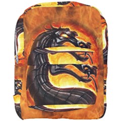 Dragon And Fire Full Print Backpack