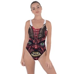 Krampus Devil Face Bring Sexy Back Swimsuit