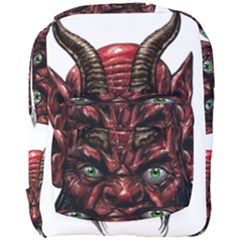 Krampus Devil Face Full Print Backpack