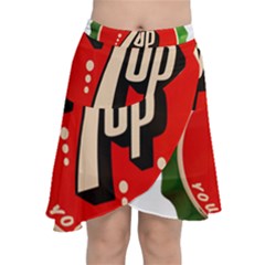 Fresh Up With  7 Up Bottle Cap Tin Metal Chiffon Wrap