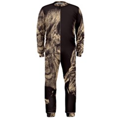 Angry Male Lion Onepiece Jumpsuit (men)  by Celenk