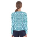 art deco teal Women s Long Sleeve Tee View2