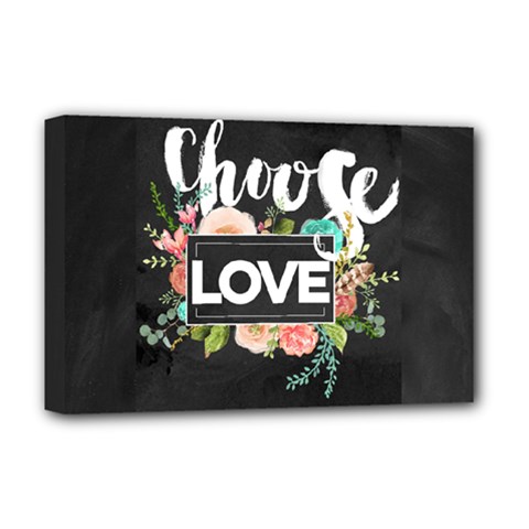 Love Deluxe Canvas 18  X 12   by NouveauDesign